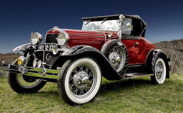 Classic Car HDR Ford A Roadster 1931