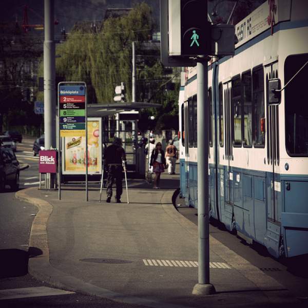 A bus is a much more efficient use of crowded space than a private car