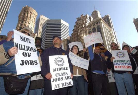 Michigan auto workers AP