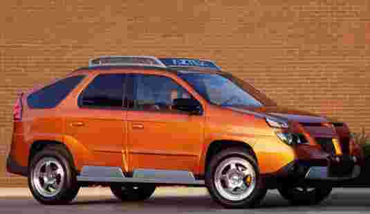 Pontiac Aztek one of the worst car designs of all time